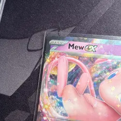 Pokemon Mew EX TCG 151/165 Play! Prize Pack Series 5 Stamped - Image 2