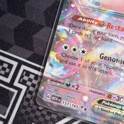 Pokemon Mew EX TCG 151/165 Play! Prize Pack Series 5 Stamped - Image 5