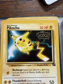 Pokemon TCG Black Star Promo WB The First Movie Pikachu #4 - Image 1