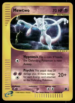 *FRI NIGHT* Mewtwo 56/165 Reverse Holo Expedition Base Set Rare - Image 1