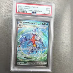 Pokemon Garchomp ex 245/182 Paradox Rift Special Illustration Rare Holo PSA 9 - Image 1