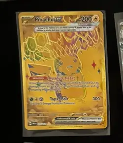 Pikachu Ex Sv: Prismatic Evolutions 179/131 Hyper Rare Holo Pokemon TCG - Image 1