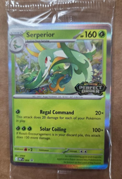 Pokemon Perfect Order STAFF PreRelease Promos - SEALED SET OF 4 - Image 1