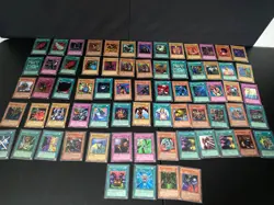 BULK Yu-Gi-Oh! Vintage Card Lot – Mixed Spells, Traps & Monsters (Original Era) - Image 1