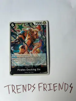 Pirates Docking Six Rare (R) OP15-088 Adventure On Kami's Island English Foil - Image 1