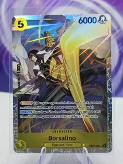 ONE PIECE Borsalino EB04-058 SR Adventure On Kami’s Island OP15 English NM - Image 1