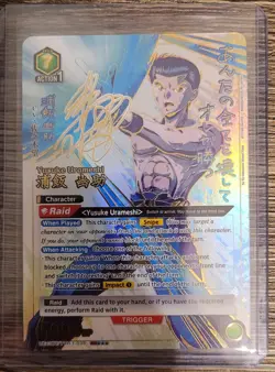 UNION ARENA YuYu Hakusho UE13BT Yusuke Urameshi (038) SR*** - Image 1