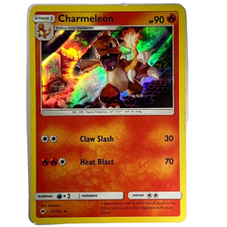 Charmeleon 19/147 Holo – Burning Shadows Pokemon Card Stage 1 LP - Image 1