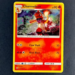 Charmeleon 19/147 Holo – Burning Shadows Pokemon Card Stage 1 LP - Image 4