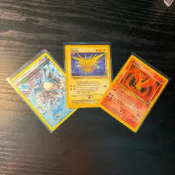 🔥Vintage Legendary Birds Lot🔥Articuno Zapdos Moltres 3 Cards - Image 1