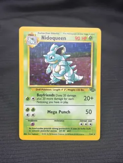 Pokemon TCG Nidoqueen Jungle Holo Card 7/64 - Image 1