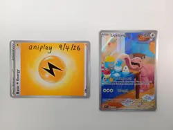 Lickitung 180/162 IR Temporal Forces Near Mint Pokemon Card - Image 1