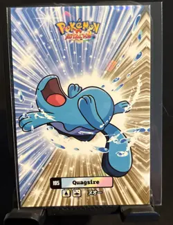Pokemon 2024 Card Database Attacks Gen 2 Quagsire #195 Cracked Ice Holo Peru - Image 1