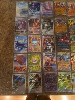 Massive 72 Card Modern Pokemon Lot- 15 Illustration Rares 57 Double Rare Ex/full - Image 2