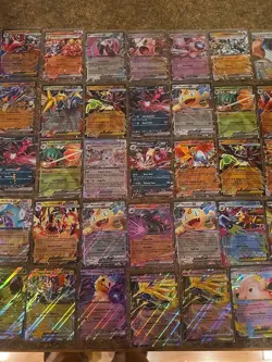 Massive 72 Card Modern Pokemon Lot- 15 Illustration Rares 57 Double Rare Ex/full - Image 3