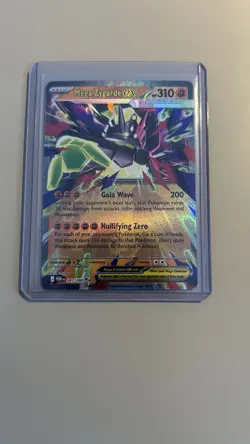 Mega Zygarde EX 047 Perfect Order Holo Fighting Pokemon Card NM - Image 1