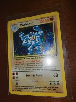 Pokemon Machamp 15/110 Holo Rare Stage 2 100HP English 2002 TCG Card - Image 5
