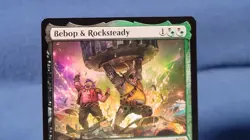 Bebop and Rocksteady - Teenage Mutant Ninja Turtles - MtG- NM B 🔮 - Image 2