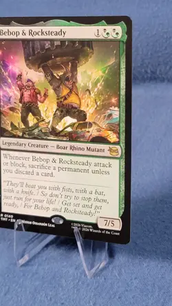 Bebop and Rocksteady - Teenage Mutant Ninja Turtles - MtG- NM B 🔮 - Image 4