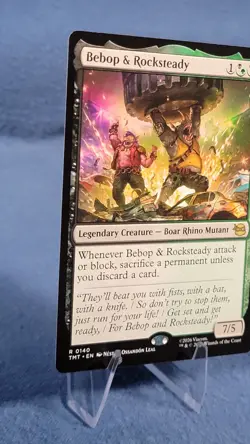 Bebop and Rocksteady - Teenage Mutant Ninja Turtles - MtG- NM B 🔮 - Image 5