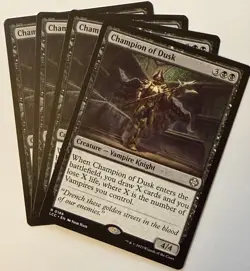 4x Champion of Dusk - NM/M LCC MTG Magic Playset - Image 1