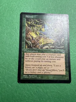 **Aluren** ~Tempest~ MTG: Magic the Gathering Moderate Play (MP) - Image 2