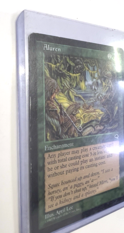 Magic the Gathering MTG Aluren Green Tempest Rare - Image 2