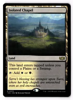 Isolated Chapel 373 Commander: Tarkir: Dragonstorm Normal NM - Image 1