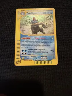 Pokemon Expedition Feraligatr Holo 12/165 - MP/HP - Image 1