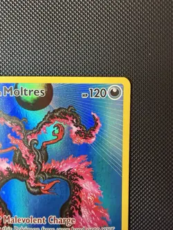 Pokemon TCG Sword & Shield Galarian Moltres SWSH284 Full Art Black Star Promo NM - Image 3