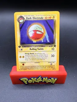 Pokemon Dark Electrode TCG 1st Edition Card 34/82 Team Rocket LP/Nm - Image 1
