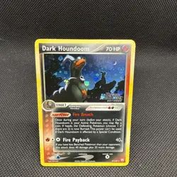Pokemon TCG Dark Houndoom 37/109 Team Rocket Returns Reverse Holo Uncommon - Image 1