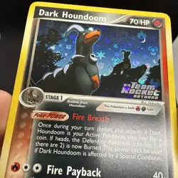 Pokemon TCG Dark Houndoom 37/109 Team Rocket Returns Reverse Holo Uncommon - Image 5