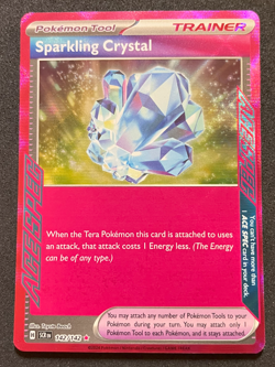 Sparkling Crystal Pokemon Stellar Crown 142/142 ACE SPEC Rare NM - Image 1