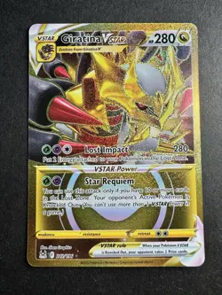 Pokemon TCG Giratina VSTAR 212/196 Lost Origin Secret Rare - PACK FRESH RAW - Image 1