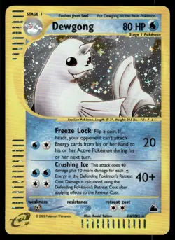 *FRI NIGHT* Dewgong H6/H32 Holo Skyridge Holo Rare - Image 1