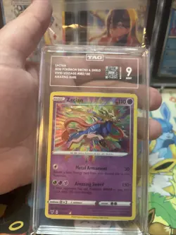 Pokemon Zacian Vivid Voltage Amazing Rare 082/185 TAG 9 Mint - Image 3