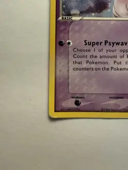 Pokemon Mew 111/110 Secret Rare EX Holon Phantoms 2006 WOTC Era Creased - Image 3