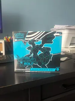 Pokemon Scarlet and Violet Black Bolt Elite Trainer Box ETB SEALED - Image 1