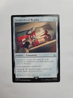 MTG - Brotherhood Regalia  Assassin's Creed Regular U #0071 - Image 1