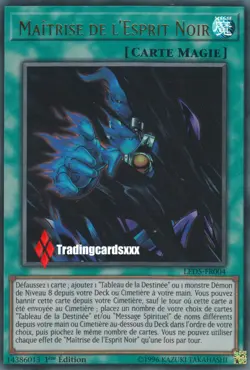 ♦Yu-Gi-Oh!♦ Maitrise de l'Esprit Noir (Dark Spirit) : LED5-FR004 -VF/Ultra Rare- - Image 1