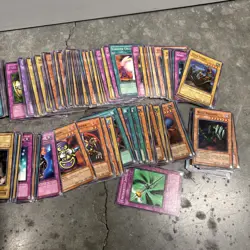 Vintage Yu-Gi-Oh Collection Lot Over 200 Cards 2002 Era LOB MRD MRL PSV - Image 3