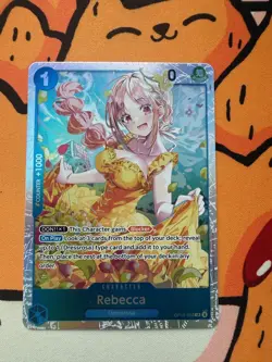 1x Rebecca SR (OP15-053) One Piece Adventure on Kami's Island EN NM - Image 1
