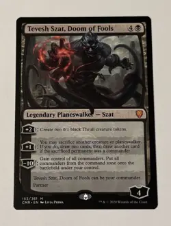 MTG Tevesh Szat, Doom of Fools - Commander Legends NM - Image 1