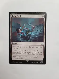 MTG - Fatal Push Universes Beyond: Assassin's Creed Regular U#0090 - Image 1