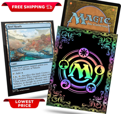 60CT MTG Card Sleeves, Textured Back Art Sleeve, MTG Sleeves Matte Back Finish, - Image 1