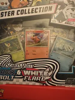 1 Pokemon Black Bolt and White Flare Binder + Poster Collection SamsClub Bundle - Image 5