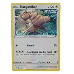 Pokemon - Kangaskhan - 204/264 - Rare - Fusion Strike - NM/M -New - Image 1