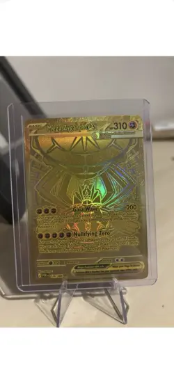 Mega Zygarde EX Gold 124/088 Perfect Order Pokemon TCG - Image 1