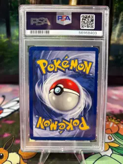 Pokemon TCG Raichu 14/102 Base Set 1st Edition Shadowless Holo PSA 5 - Image 3